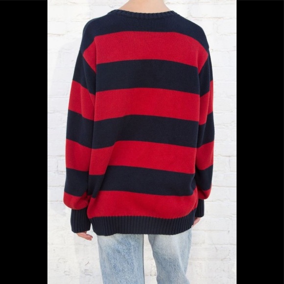 Brandy Melville striped Brianna sweater - Picture 3 of 5